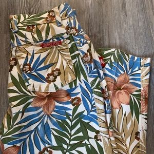 Vintage Braxton Floral Printed Jeans